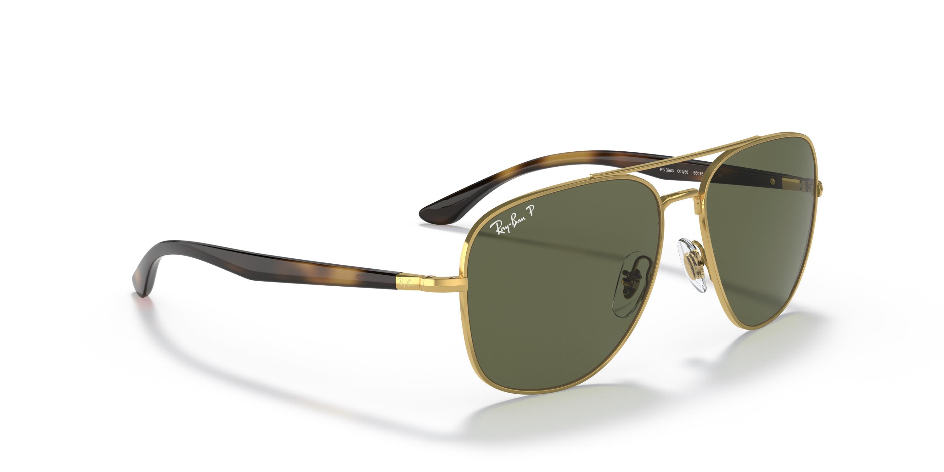 RAY-BAN 0RB3683 001-58 56