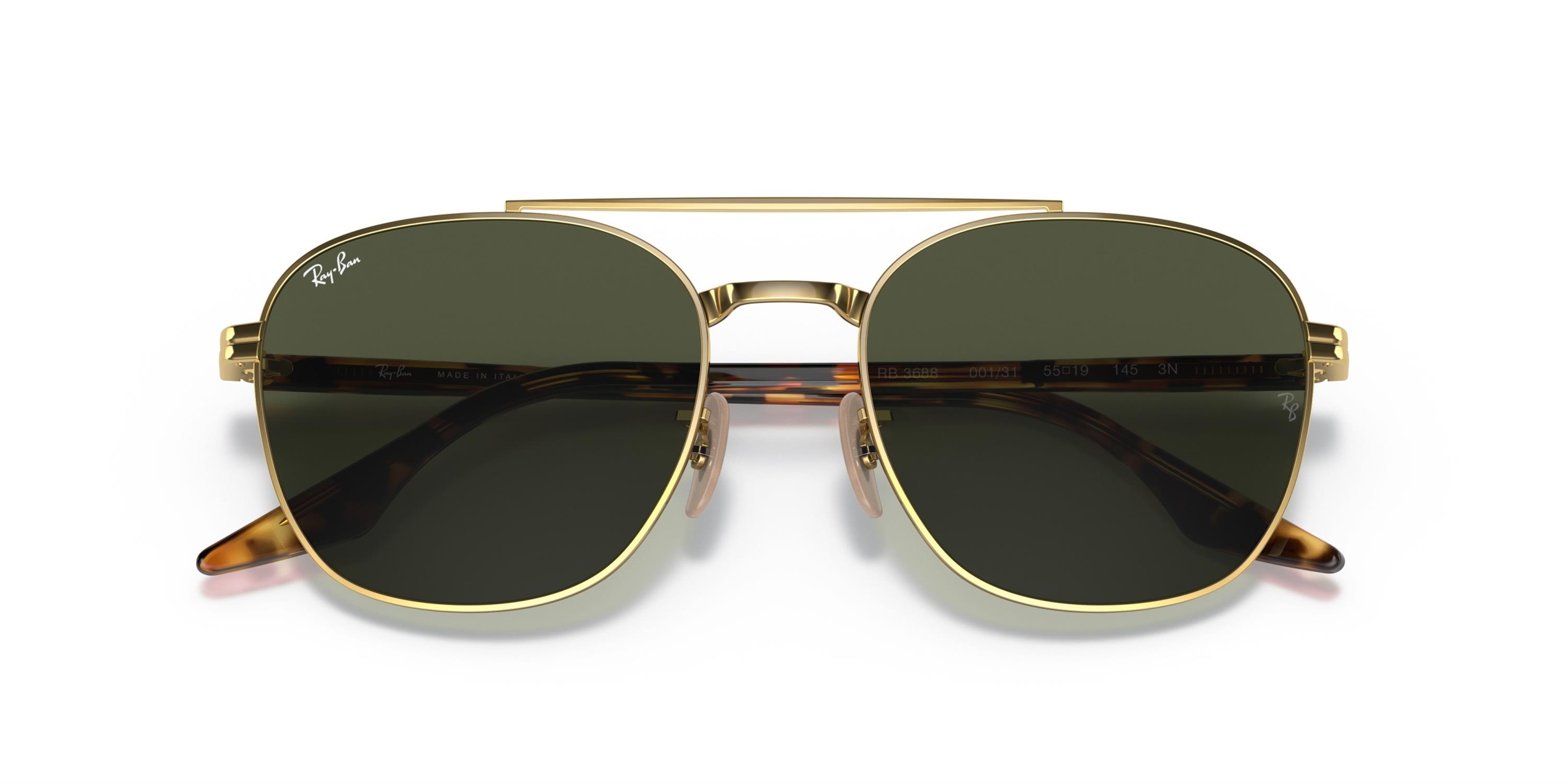 RAY-BAN 0RB3688 001-31 58