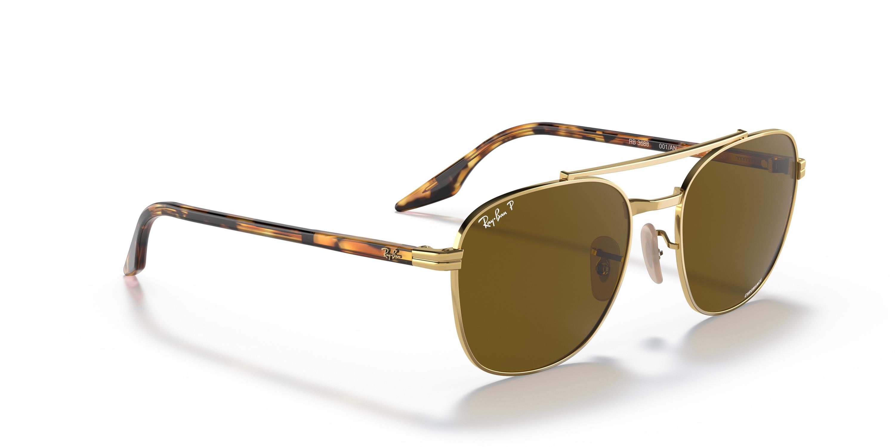 RAY-BAN 0RB3688 001-AN 55