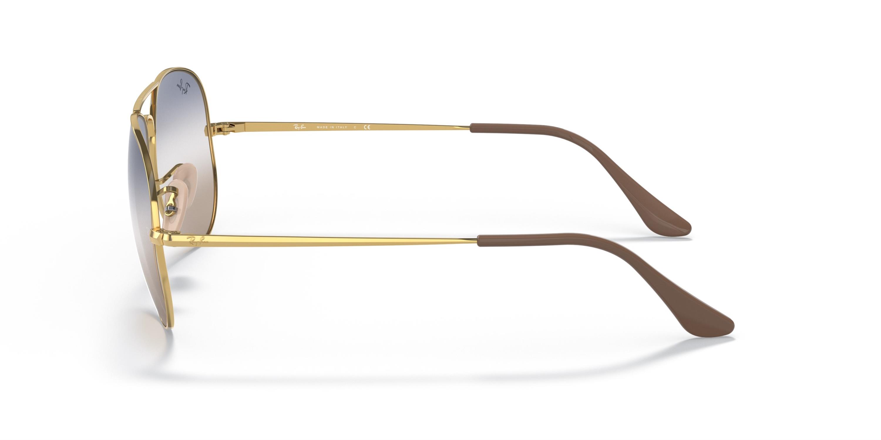 RAY-BAN 0RB3689 001-GD 55