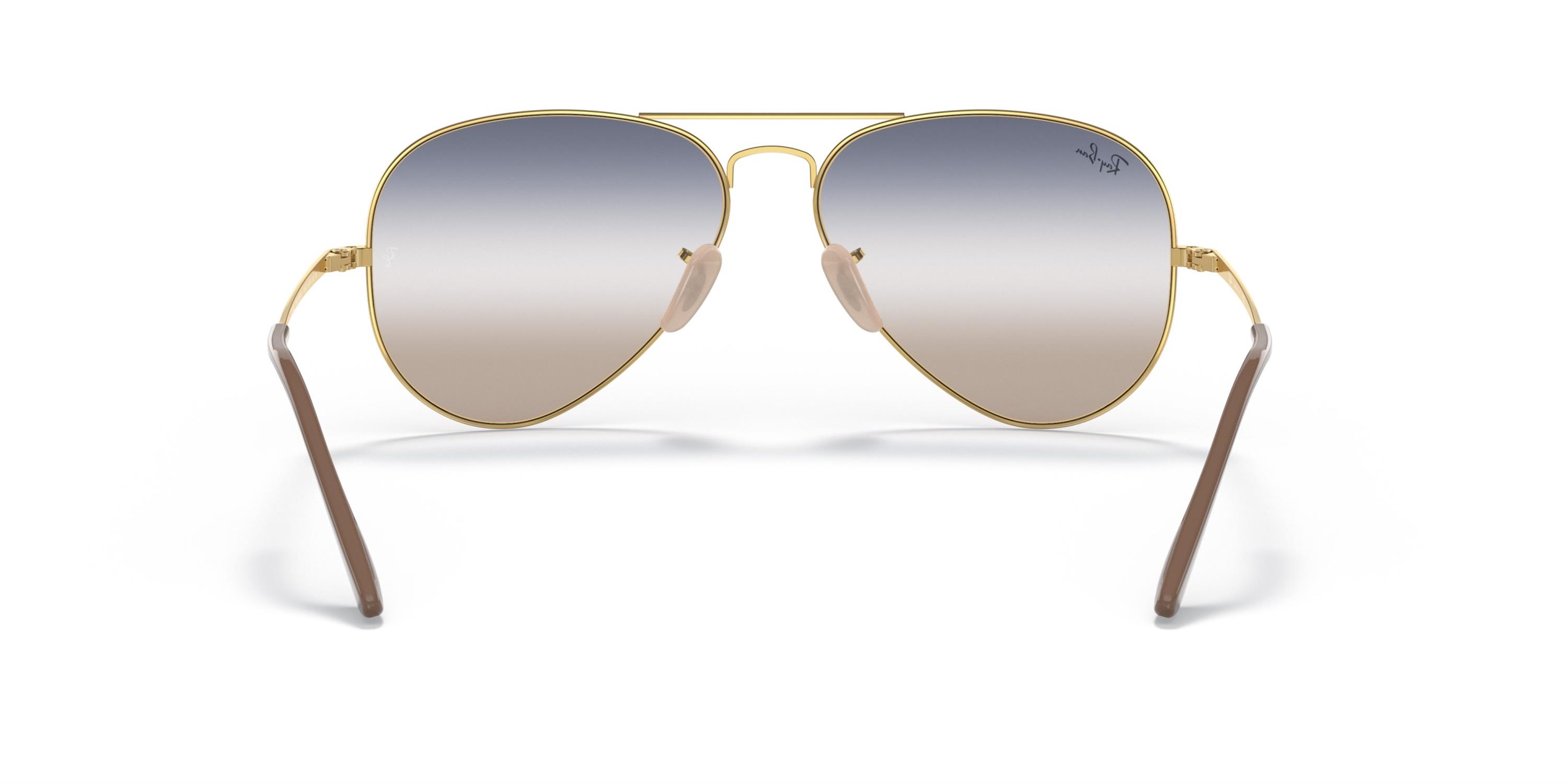 RAY-BAN 0RB3689 001-GD 55