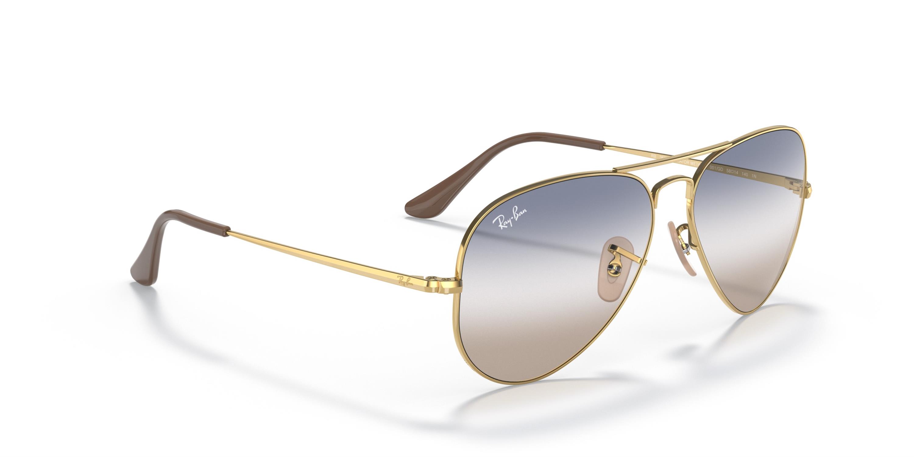 RAY-BAN 0RB3689 001-GD 55