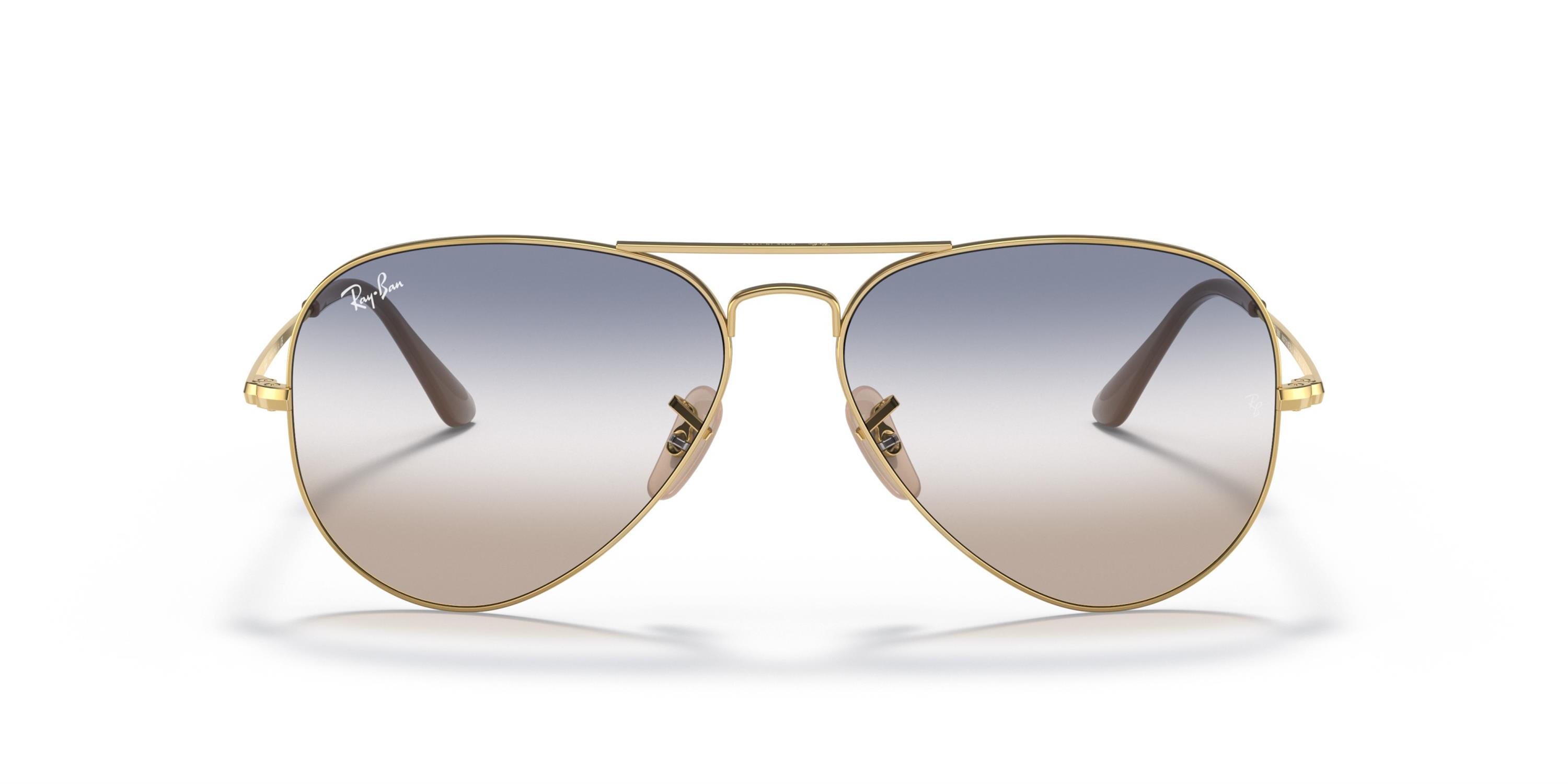 RAY-BAN 0RB3689 001-GD 55