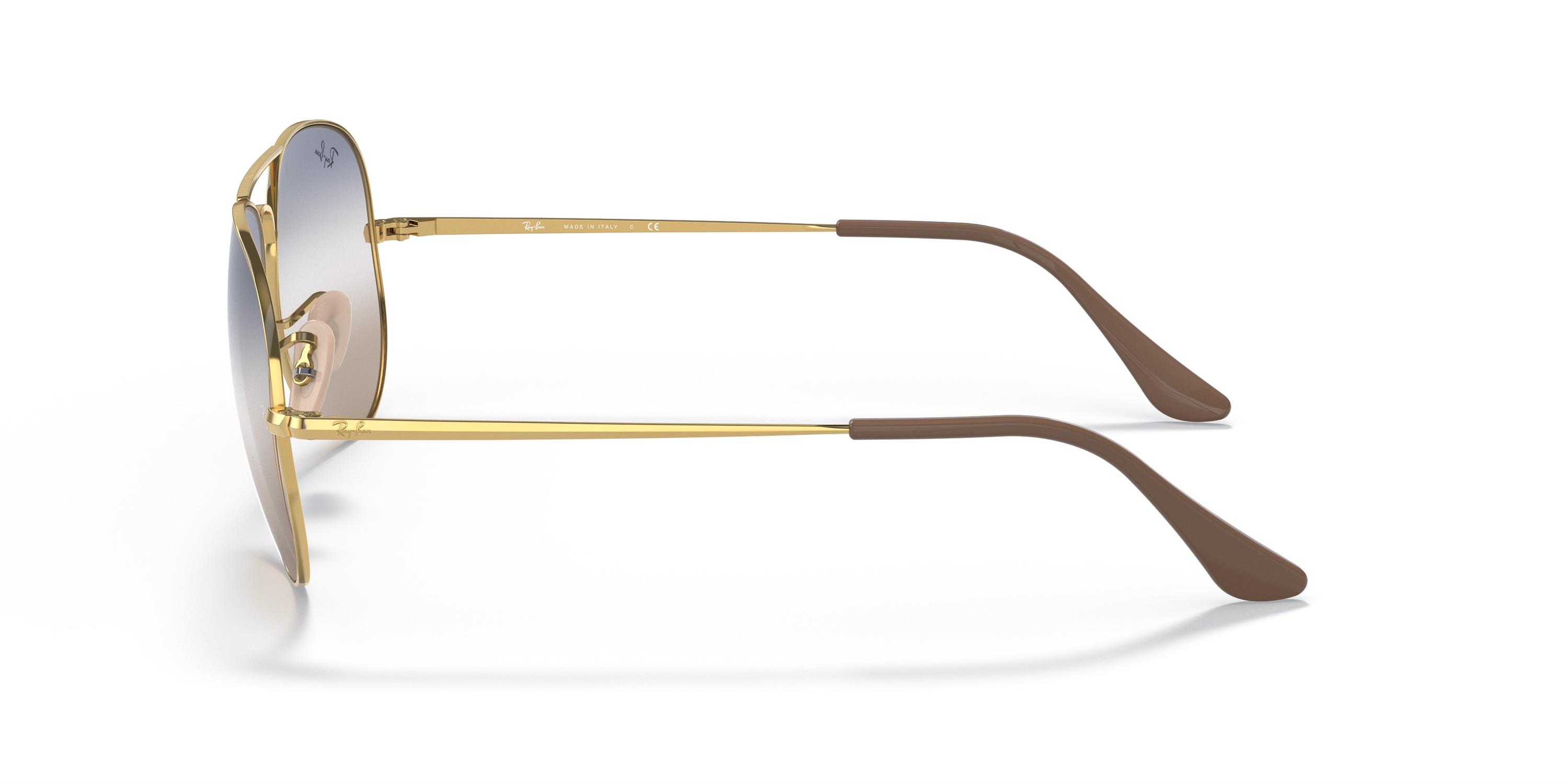 RAY-BAN 0RB3689 001-GD 58