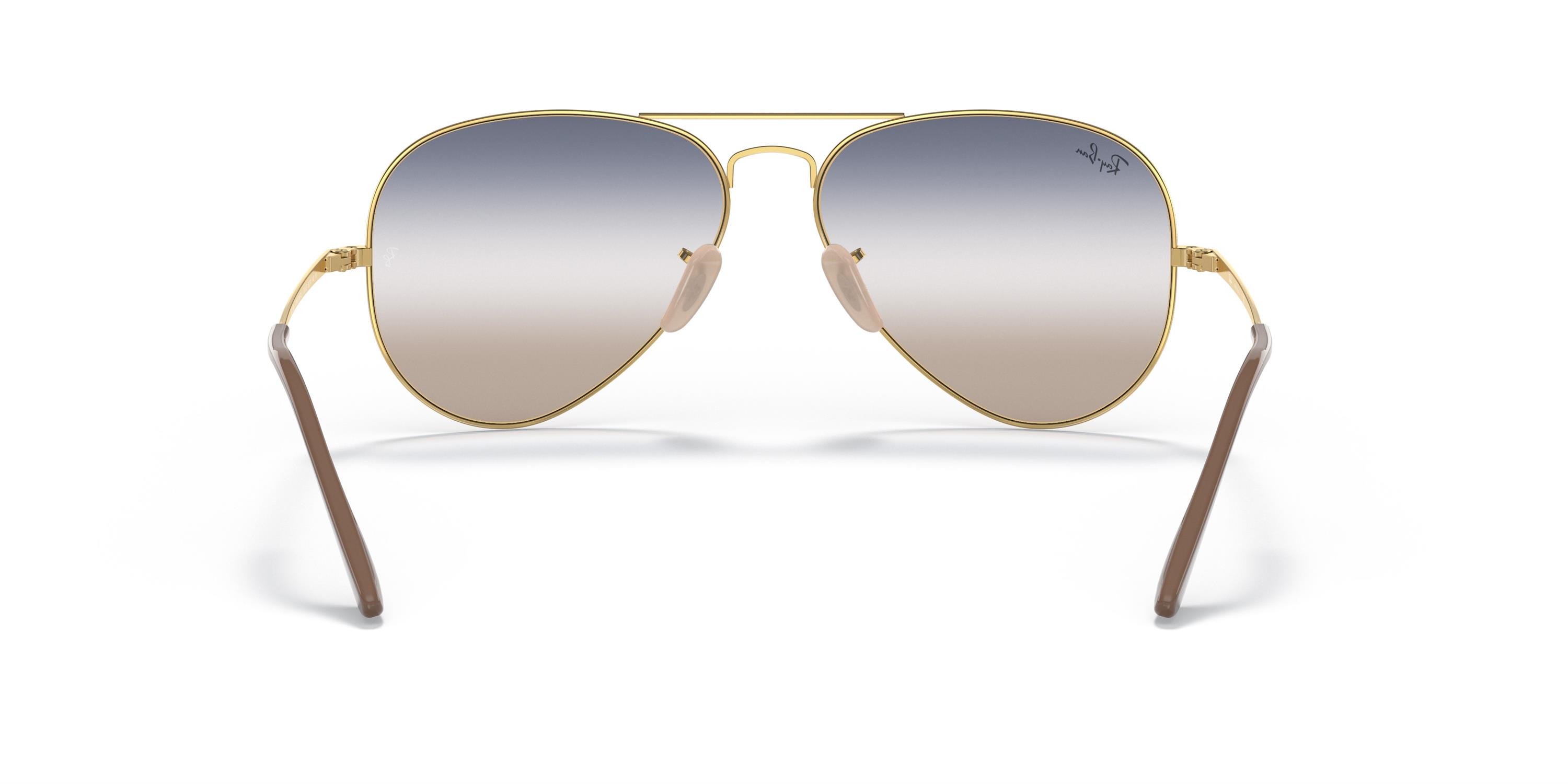 RAY-BAN 0RB3689 001-GD 58