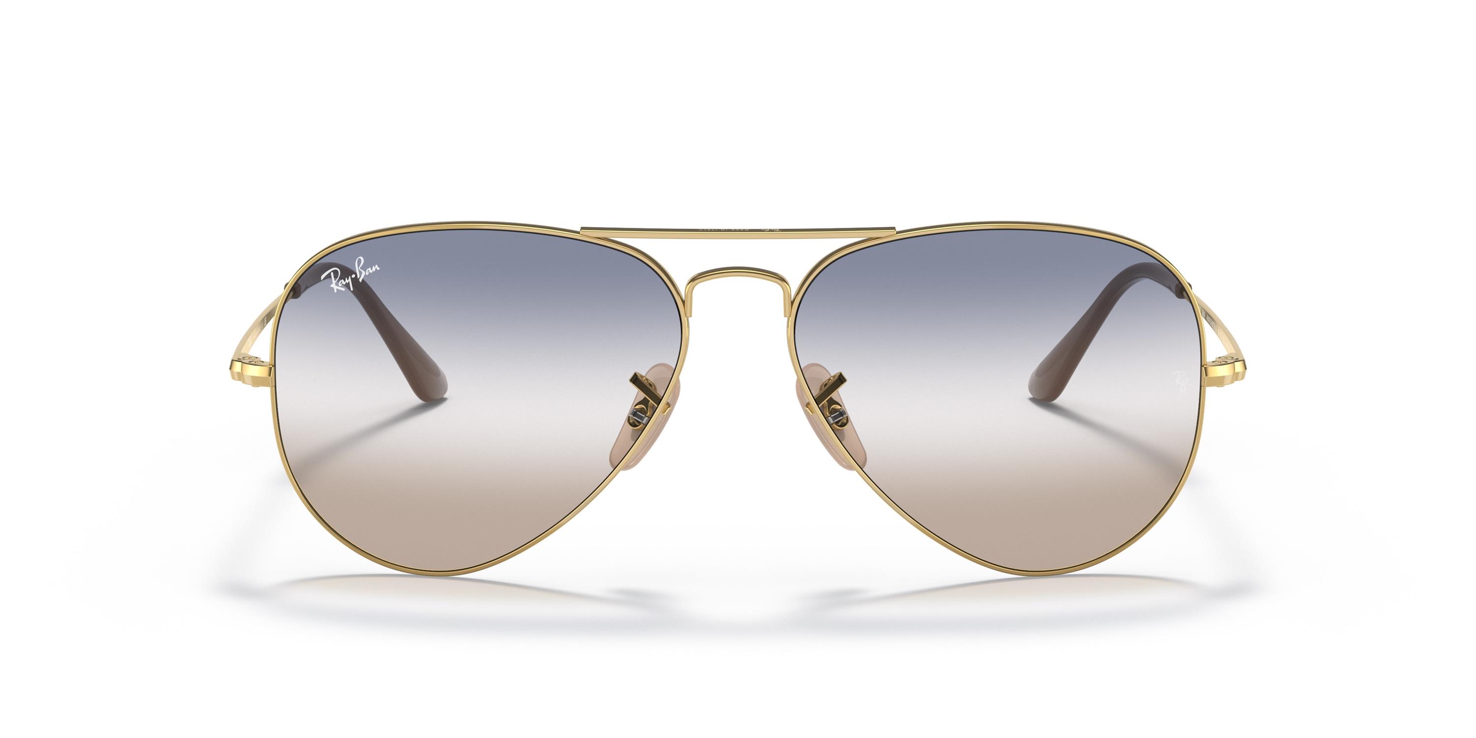 RAY-BAN 0RB3689 001-GD 58